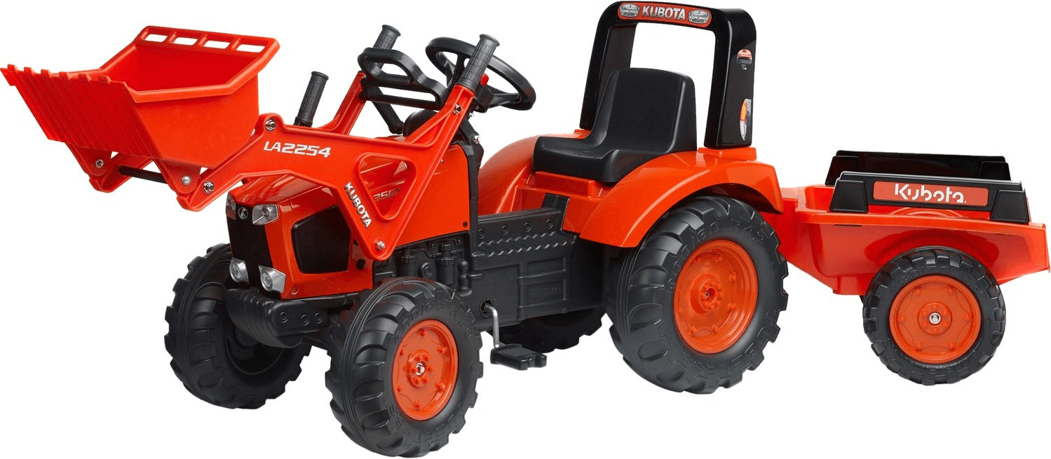 Falk Tractopelle Kubota M135GX + Remorque (2060AM)
