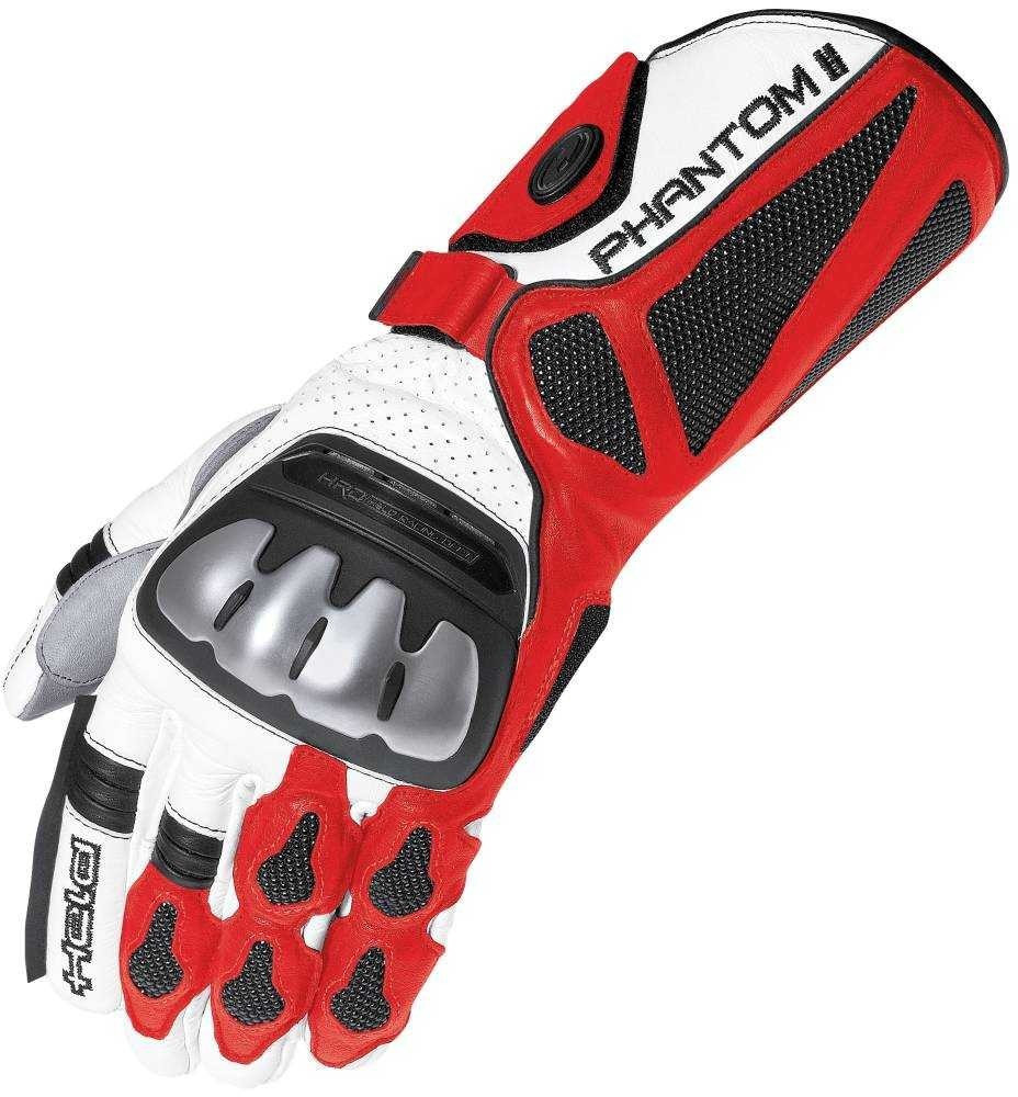 Held Gants Phantom II blanc/rouge