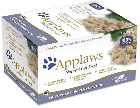 Applaws Pâtée pour chat 8 x 60 g Applaws Pâtée pour chat 8 x 60 g