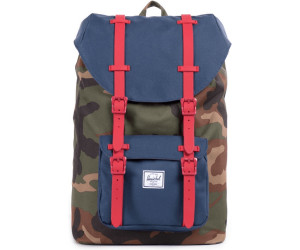 Herschel Little America Backpack Mid-Volume woodland camo/navy/red rubber
