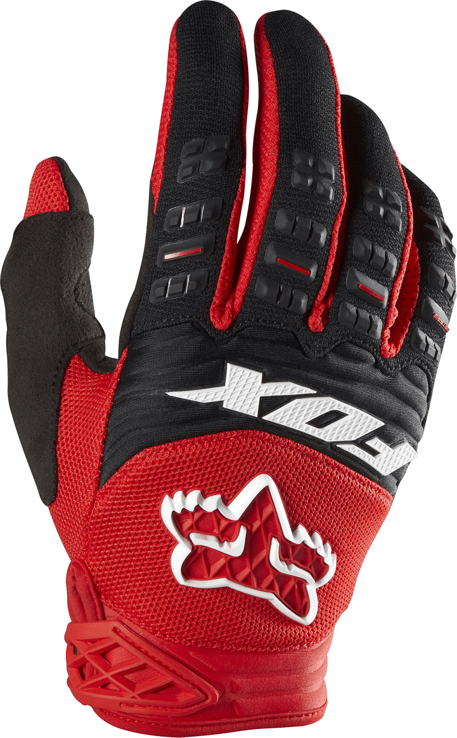 Fox Gants Dirtpaw Race rouge