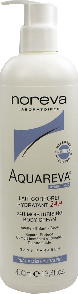 Noreva Laboratories Aquareva Lait corporel hydratant 24h (400 ml)