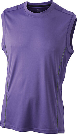 James & Nicholson Men's Running Reflex Tank (turquoise)