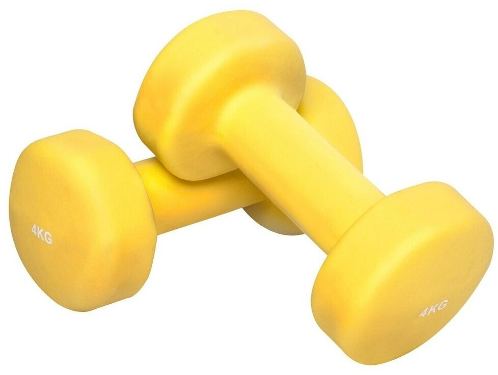 Gorilla Sports Haltères fitness en vinyle