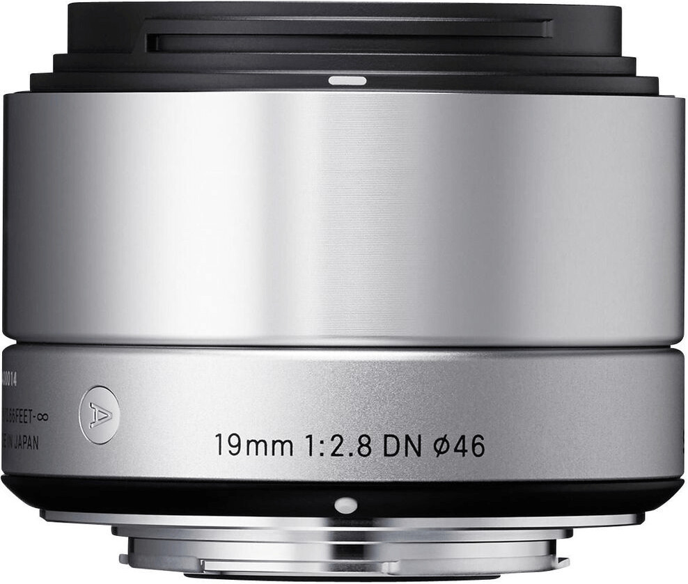Sigma 19mm f2.8 DN Micro Four Thirds (argent)