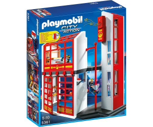 Playmobil Action - Estación de bomberos con alarma (5361) desde 46,95 € | Black Friday 2022: Compara precios en idealo