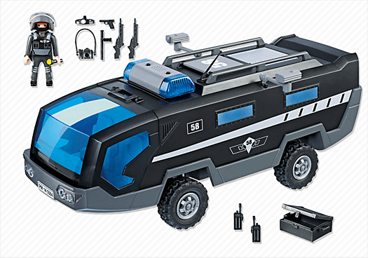 Playmobil City Action Cami n de polic a con luces y sonido 5564