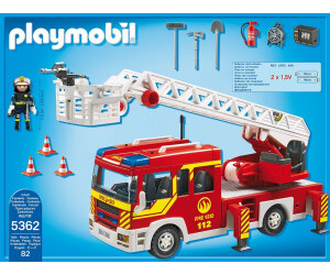 Feuerwehr-Leiterfahrzeug mit Licht und Sound NEU OVP PLAYMOBIL 5362 