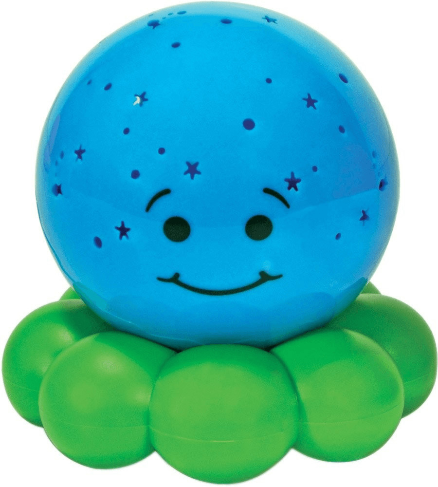 Cloud B Veilleuse Twinkles To Go Octo bleu/vert