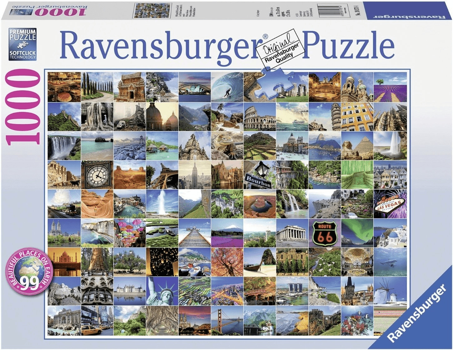 Ravensburger 99 Beautiful Places on Earth (19371)