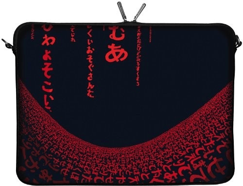 Digittrade Notebook Sleeve 13,3 Red Matrix