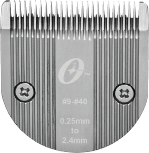 Oster Tête de coupe acier pour PRO600i 0,25 mm à 2,4 mm