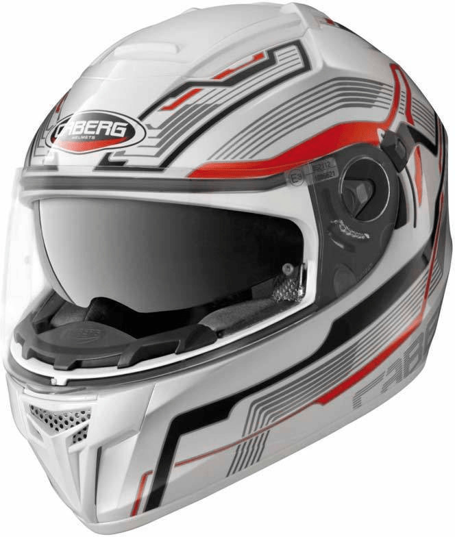 Caberg Ego Streamline blanc/rouge