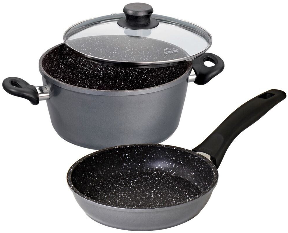 Stoneline Set de casseroles 3 pièces