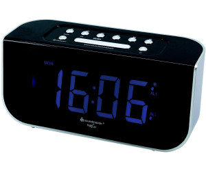 Soundmaster Uhrenradio FUR4005 Snooze Wecker Digitaluhr dimmbar 