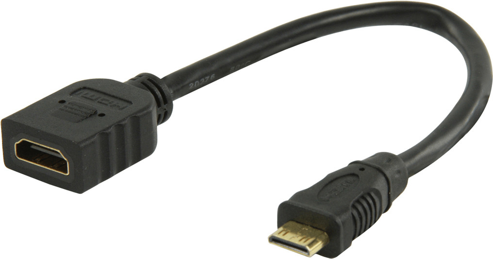 Valueline Câble HDMI - Mini HDMI, femelle-mâle (0,2m)