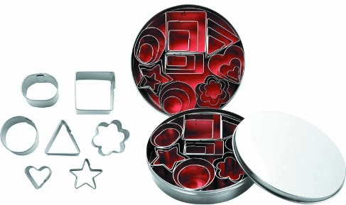 ibili Lot de 24 mini découpoirs de 1 à 4 cm