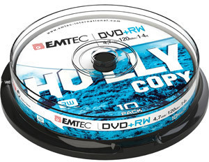 Emtec ECOVPRW47104CB DVD-RW 10er Spindel