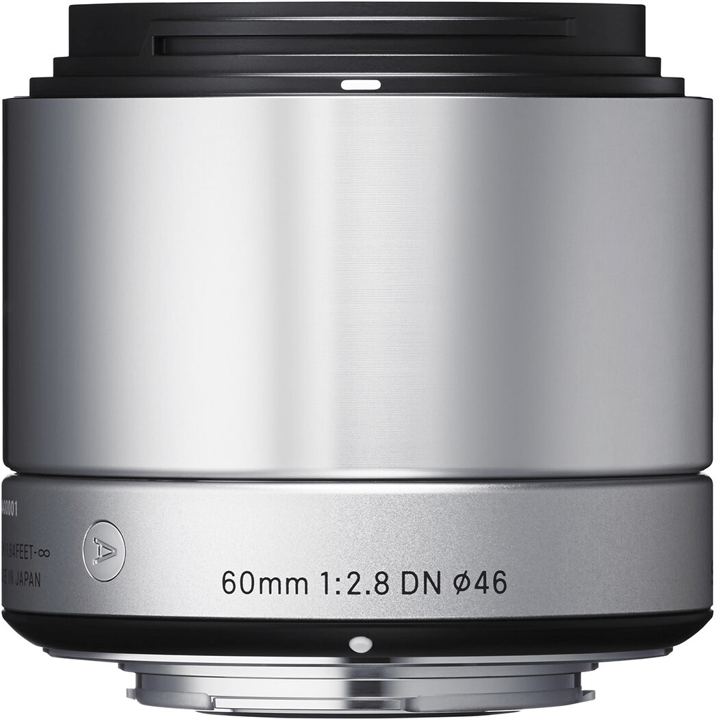 Sigma 60mm f2.8 DN Micro Four Thirds (argent)