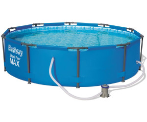 Bestway Steel Pro Max Pool 305x76cm Blau Mit Filterpumpe 56408 Ab 129 38 Preisvergleich Bei Idealo De