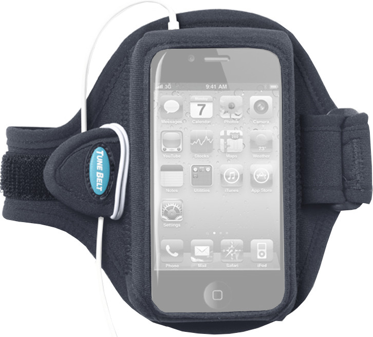 Tune Belt Brassard sport noir (universel)
