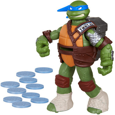 Playmates Teenage Mutant Ninja Turtles Flingers Leonardo