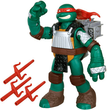 Playmates Teenage Mutant Ninja Turtles Flingers Raphael