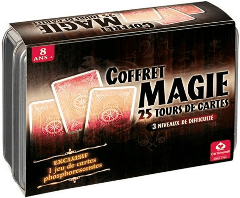 Cartamundi Coffret Magie - 25 tours de cartes