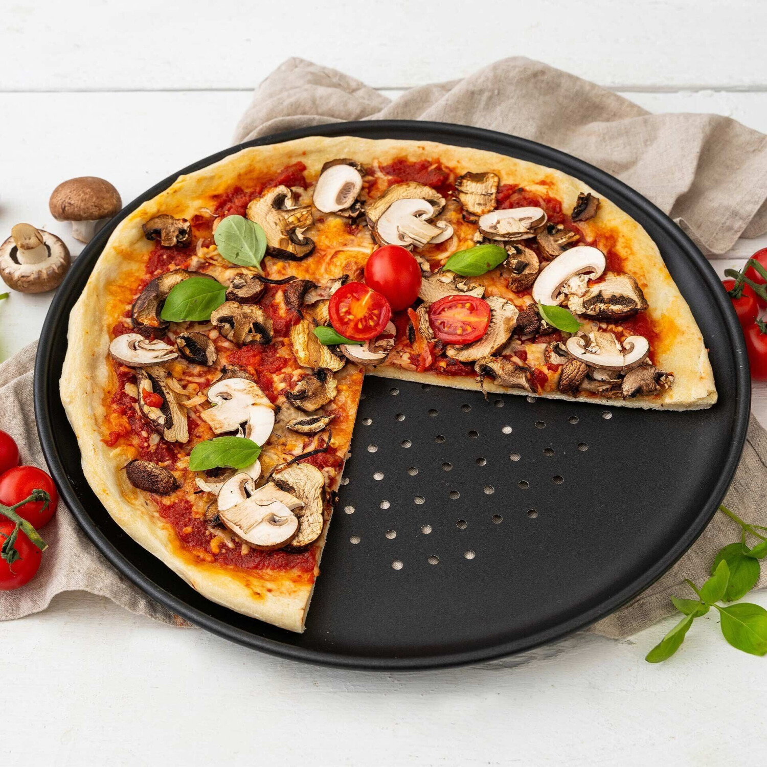 Zenker Pizzaform mit Lochung (7511) - 32 cm ab 5,99 € | Preisvergleich bei