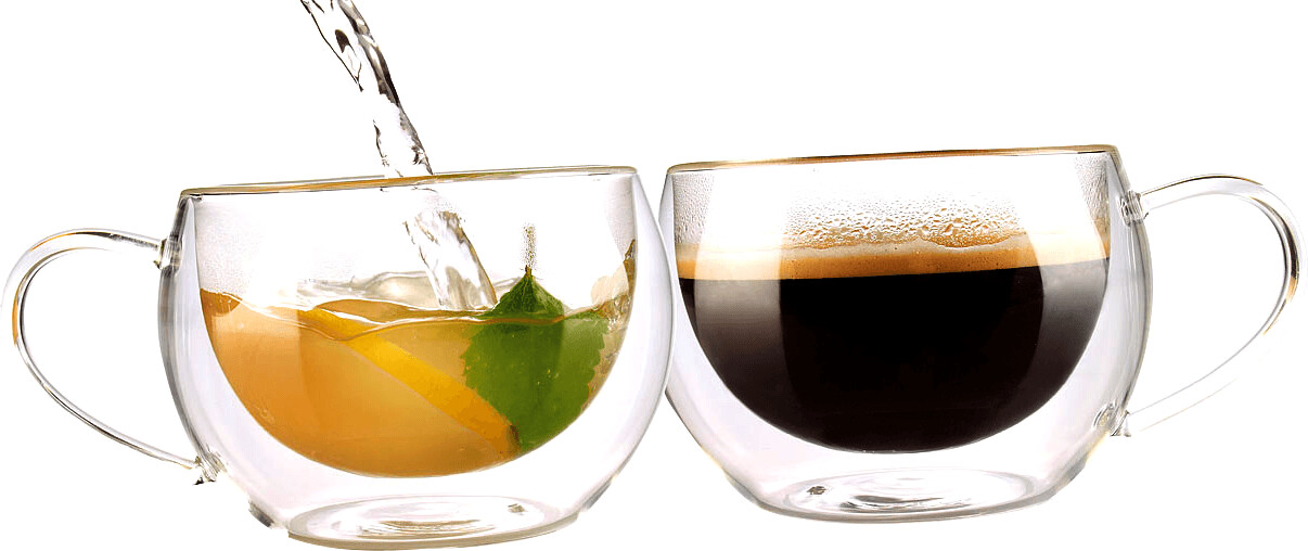 Cucina di Modena Set 2 tasses double paroi 250 ml