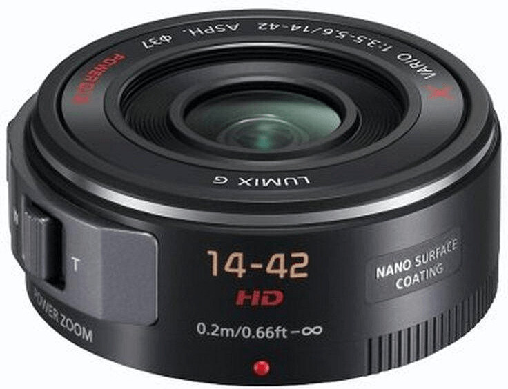 Panasonic Lumix G X Vario PZ 14-42mm f3.5-5.6 Aspherical Power OIS (noir)