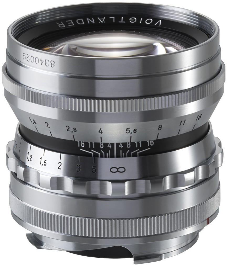 Voigtländer 50mm f1.5 Nokton ASPH (argent)