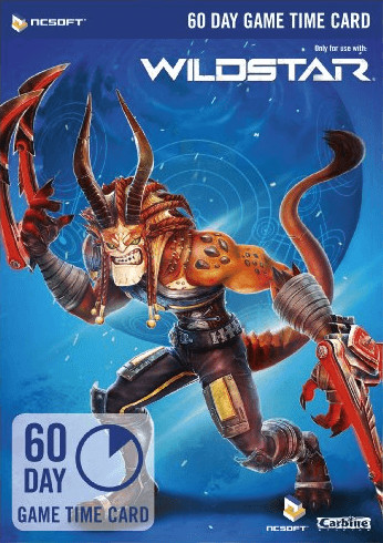 NCsoft WildStar 60 Days Time Card