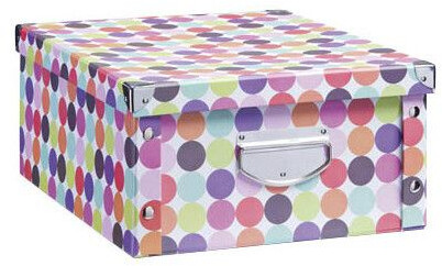 Zeller Cardboard Storage Box 40 x 33 x 17 cm