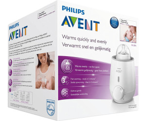 Philips Avent Chauffe-biberon - Chauffe en 3 minutes - Dégivrage silencieux  - Maintient le lait au chaud - Facile à utiliser - Compatible avec tous les biberons  Avent - SCF355/00 : : Bébé et Puériculture