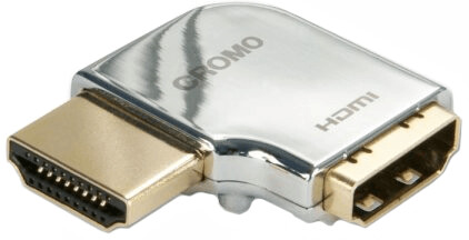 Photos - Cable (video, audio, USB) Lindy CROMO HDMI 90° Right Angle Adapter - Left 