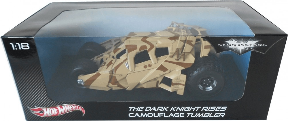 Hot Wheels Batman The Dark Knight Rise - Camouflage Tumbler Batmobile (BCJ76)