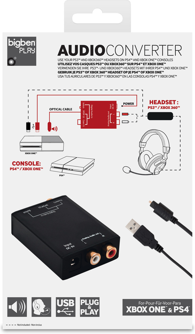 Bigben PS4/Xbox One Audio Converter