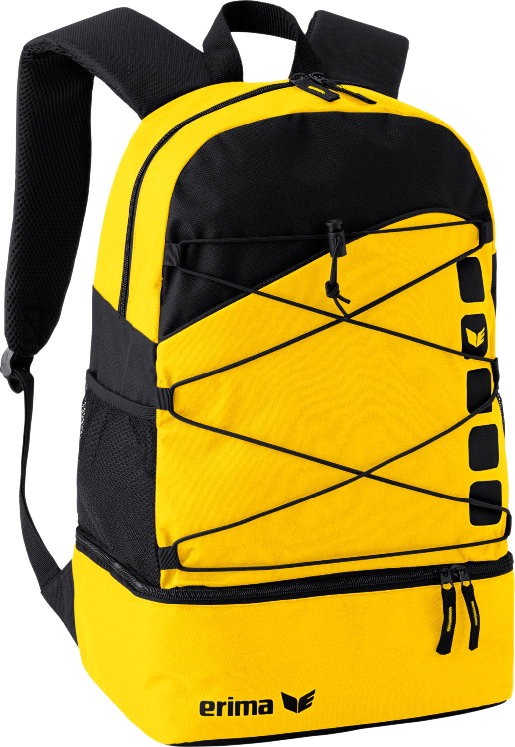 Erima Club 5 Multifunction Backpack with Ground Pocket yellow
