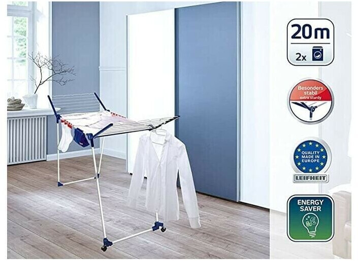 Leifheit pegasus 200 deluxe clothes airer online