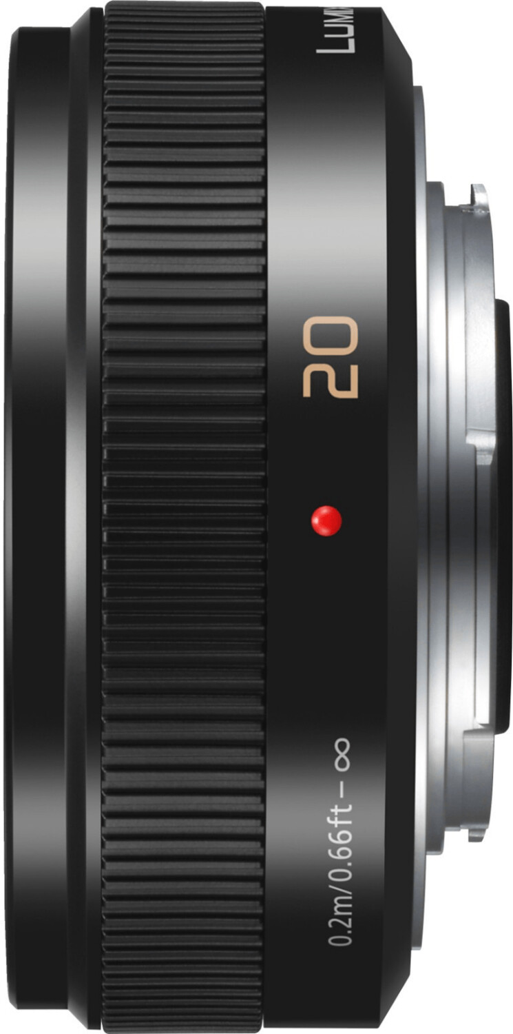 Panasonic Lumix G 20 mm f1.7 II Pancake noir