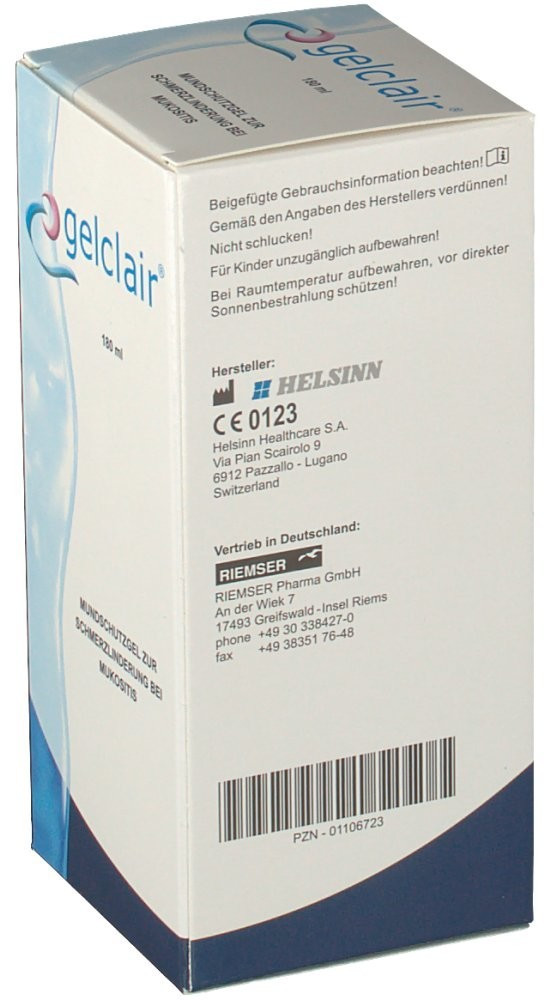 Gelclair Gel (180 ml) ab 13,98 € Preisvergleich bei idealo.de