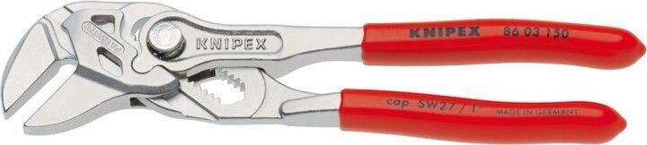Knipex 86 03 125 Mini-Zangenschlüssel - Schraubenschlüssel  Parallelbackenzange 8603125 Zange