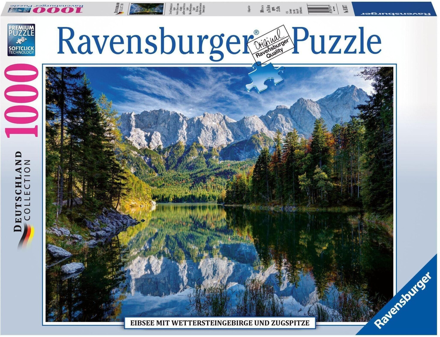 Ravensburger Germany - Eibsee Lake (1000 pieces)