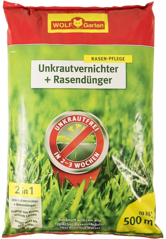 WolfGarten Unkrautvernichter & Dünger SQ 500m² ab 58,99 € (April 2025