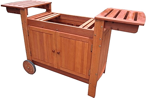 Simogas Chariot en bois fermé (CFU-75)