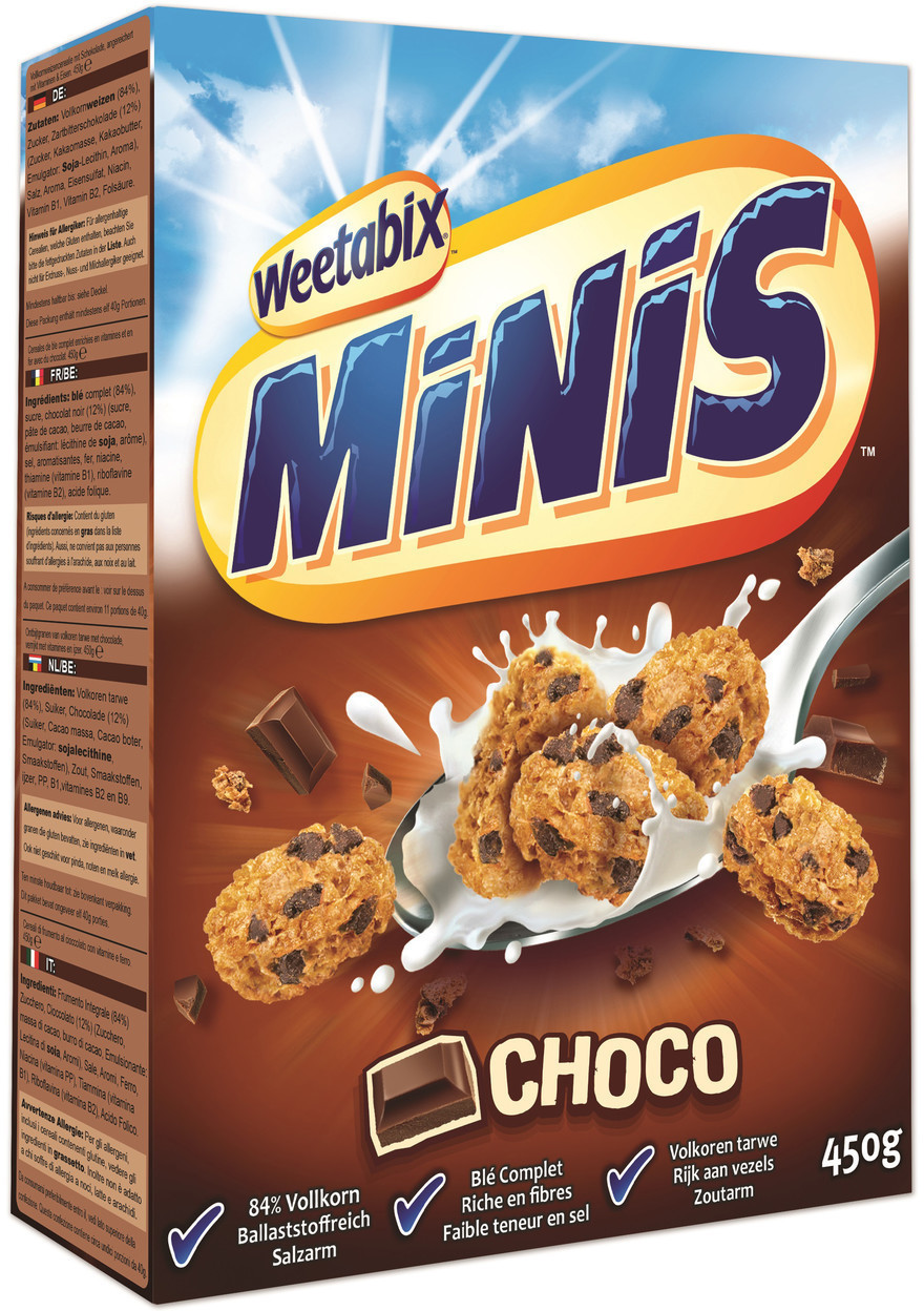 Weetabix Minis Choco (450 g) ab 3,49 € | Preisvergleich bei idealo.de