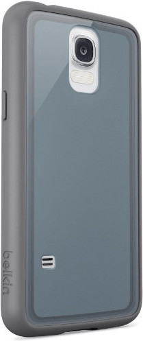 Belkin Coque Grip View 2.0 gris (Galaxy S5)