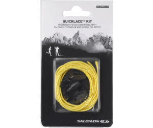 Salomon quicklace kit black top