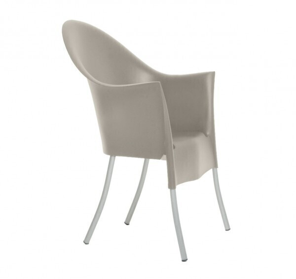 Driade Chaise Lord Yo gris clair